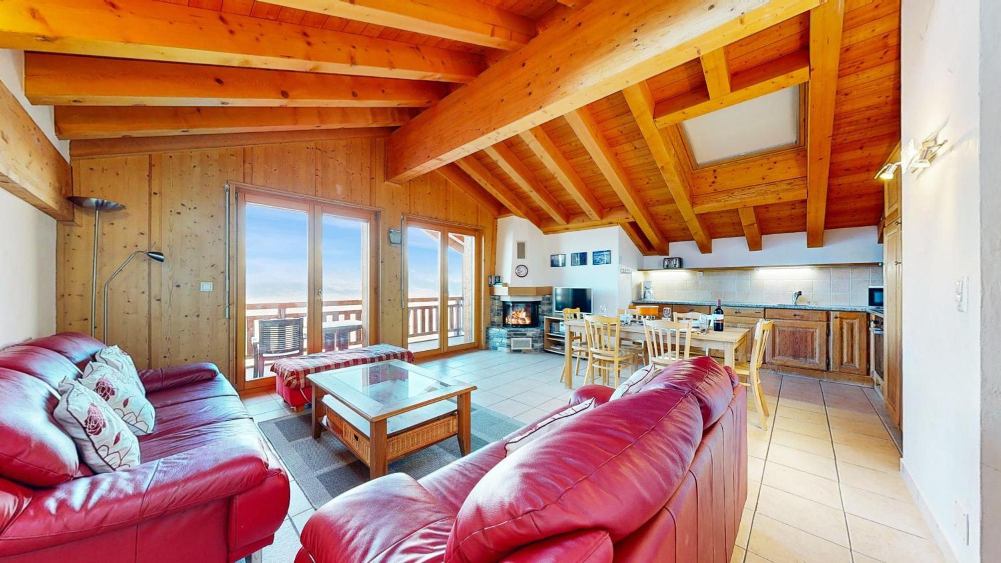 Plein Ciel Mountain & Cosy Apartments By Alpvision Residences Veysonnaz Dış mekan fotoğraf